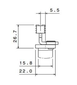 S9142 Reversible Top Bracket LH - Image 2