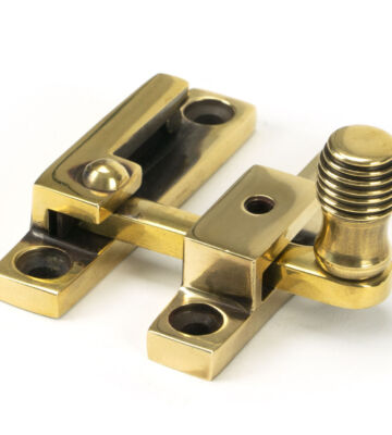 From The Anvil Aged Brass Beehive Quadrant Fastener – Narrow