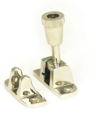 From The Anvil Polished Nickel Brompton Brighton Fastener (Radiused)