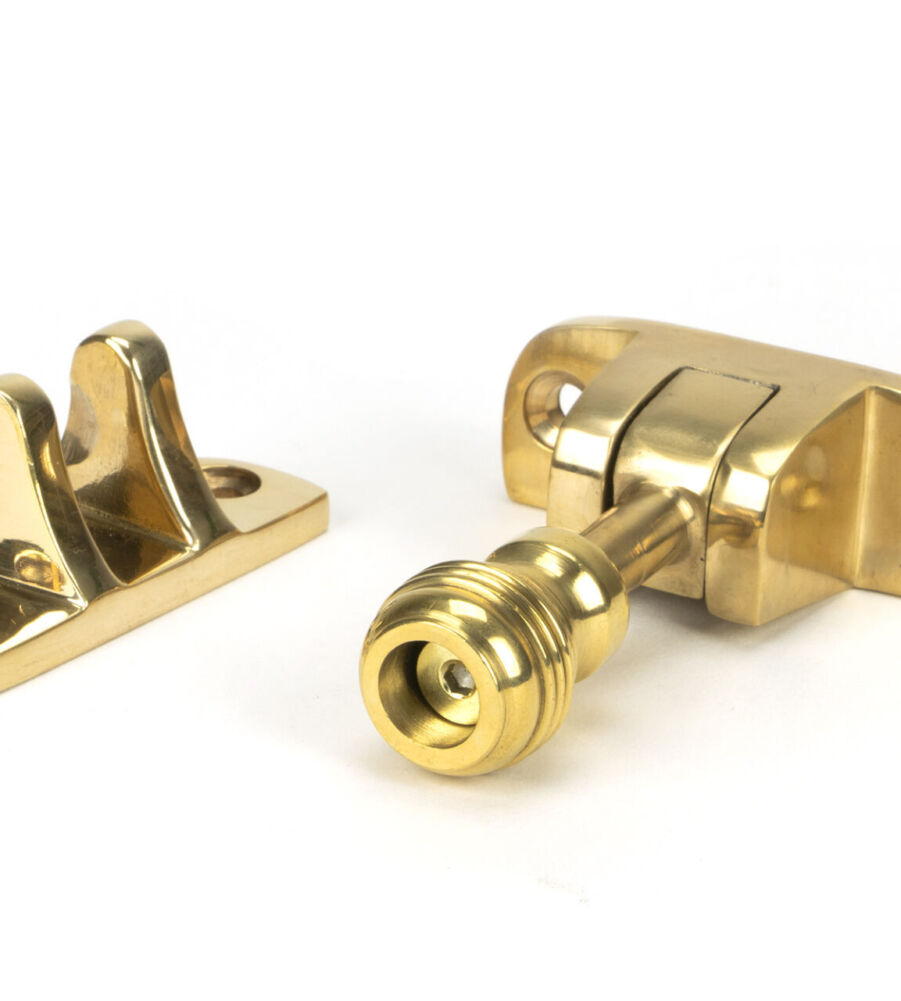 From The Anvil Polished Brass Prestbury Brighton Fastener (Radiused) - Image 3