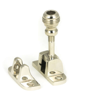 From The Anvil Polished Nickel Prestbury Brighton Fastener (Radiused)