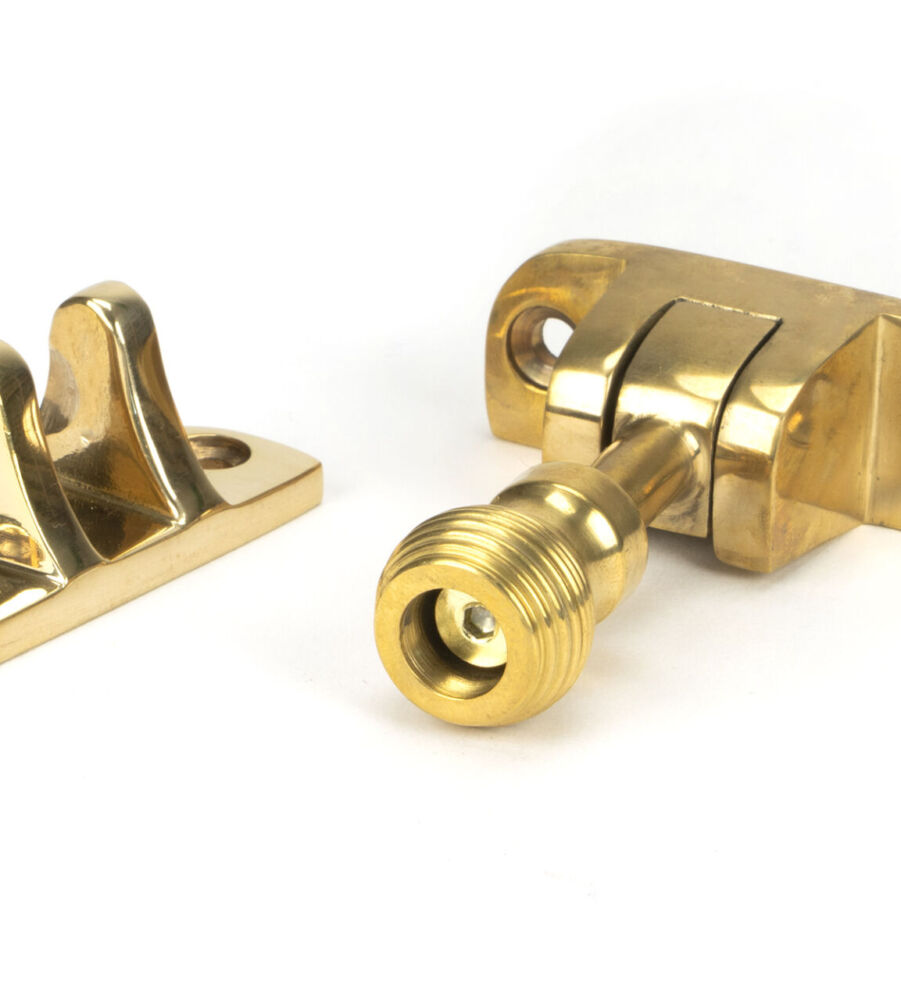 From The Anvil Polished Brass Beehive Brighton Fastener (Radiused) - Image 3