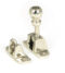 From The Anvil Polished Nickel Mushroom Brighton Fastener (Radiused)
