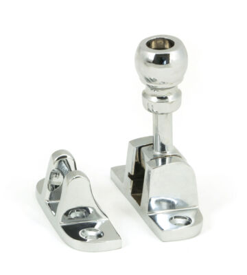 From The Anvil Polished Chrome Mushroom Brighton Fastener (Radiused)