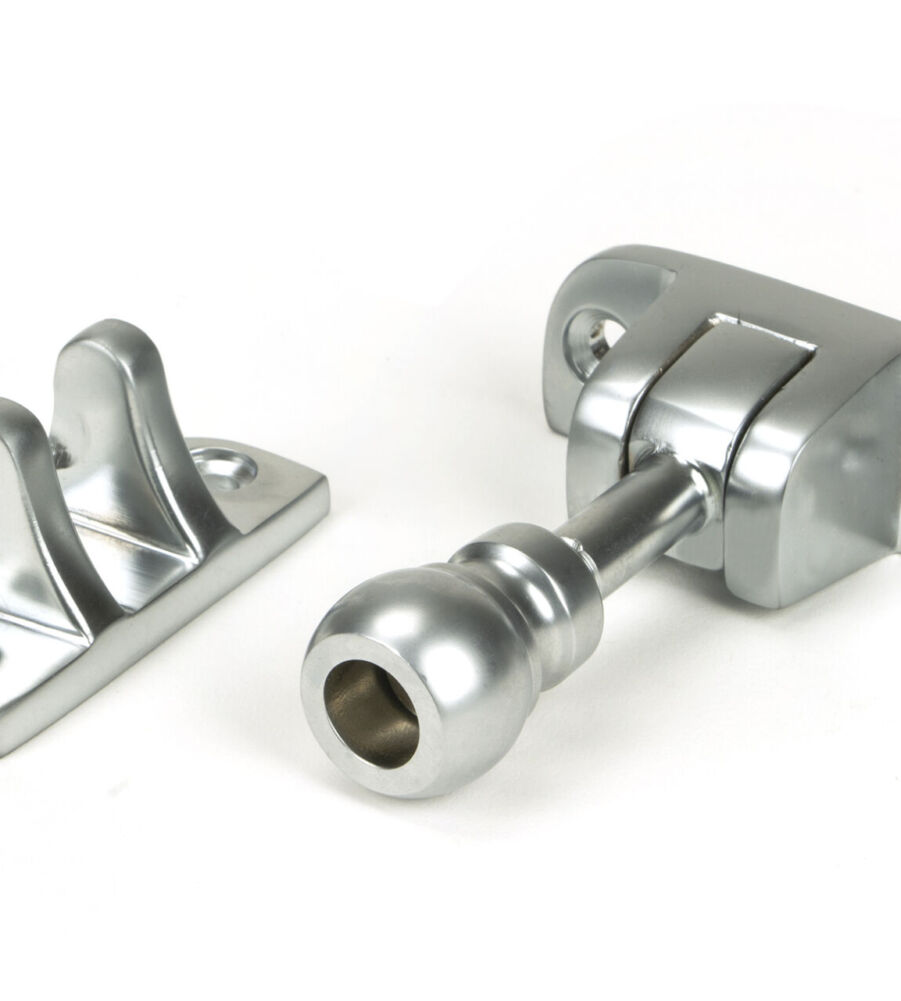 From The Anvil Satin Chrome Mushroom Brighton Fastener (Radiused) - Image 3