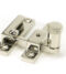 From The Anvil Polished Nickel Brompton Quadrant Fastener - Narrow
