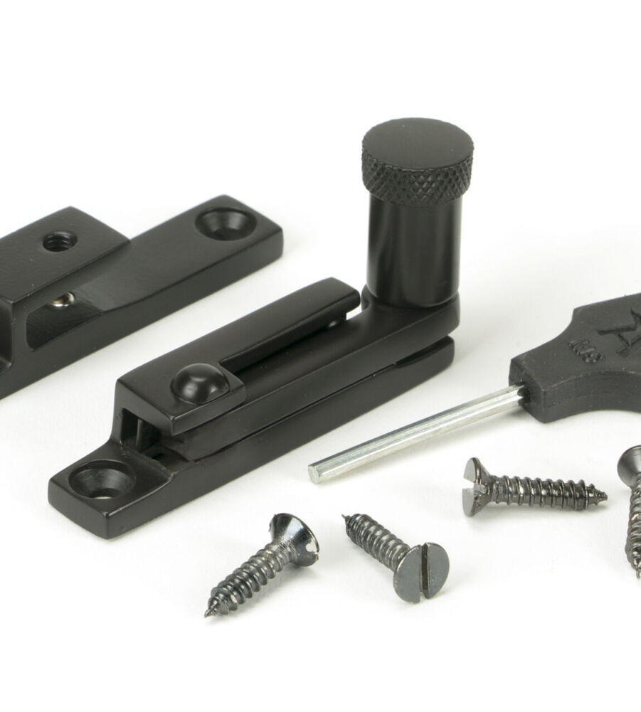 From The Anvil Aged Bronze Brompton Quadrant Fastener - Narrow - Image 3
