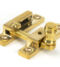 From The Anvil Polished Brass Prestbury Quadrant Fastener - Narrow