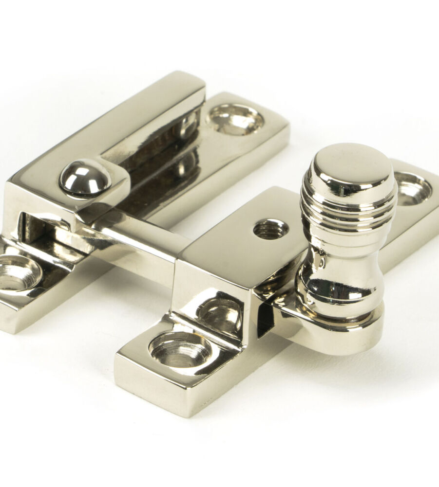 From The Anvil Polished Nickel Prestbury Quadrant Fastener - Narrow