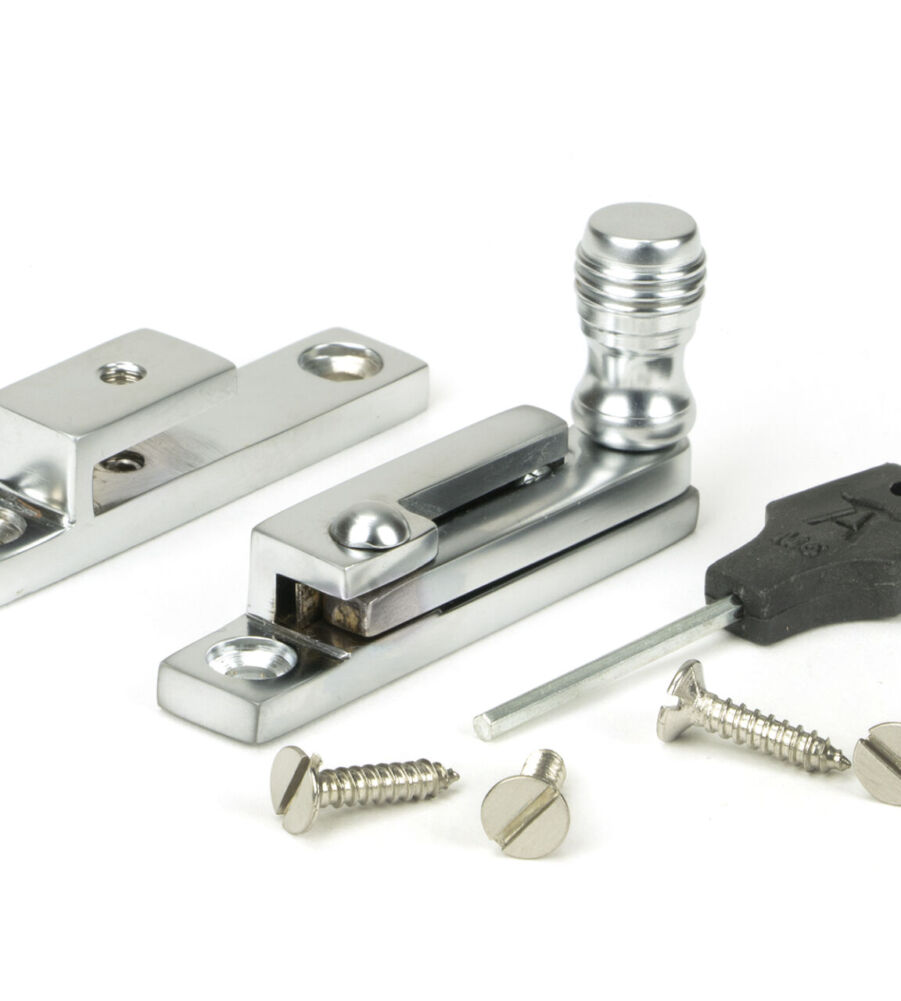 From The Anvil Satin Chrome Prestbury Quadrant Fastener - Narrow - Image 3