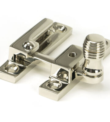 From The Anvil Polished Nickel Beehive Quadrant Fastener – Narrow