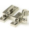 From The Anvil Polished Nickel Beehive Quadrant Fastener - Narrow