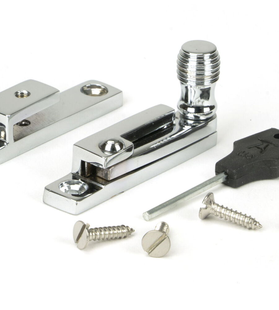 From The Anvil Polished Chrome Beehive Quadrant Fastener - Narrow - Image 3