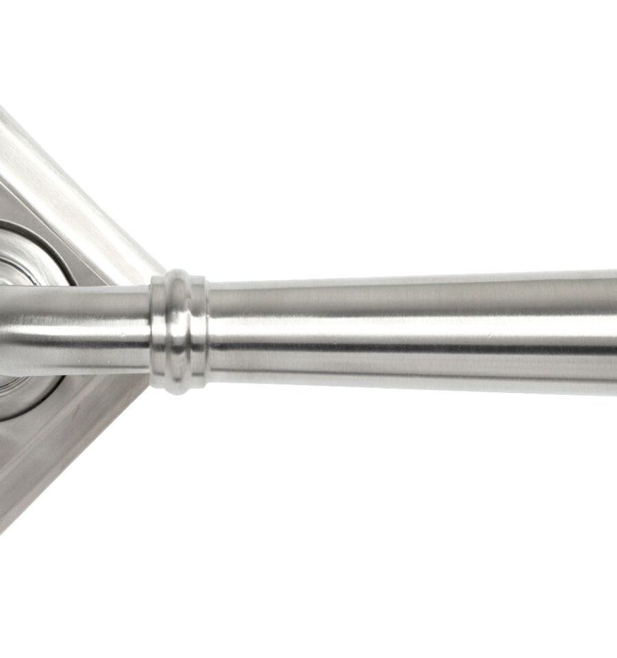 From The Anvil Satin Marine SS (316) Newbury Lever on Rose Set (Square) - Image 4