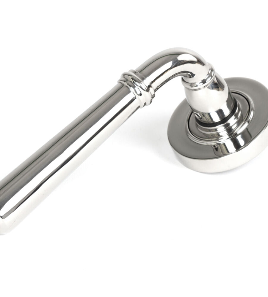 From The Anvil Polished Marine SS (316) Newbury Lever on Rose Set (Plain)