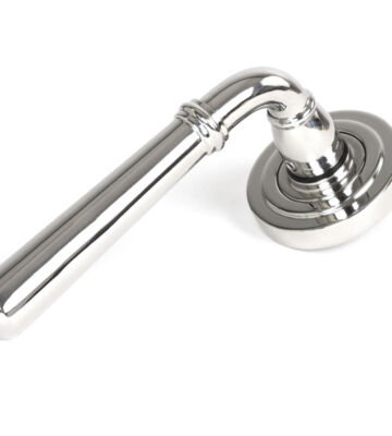 From The Anvil Polished Marine SS (316) Newbury Lever on Rose Set (Art Deco)