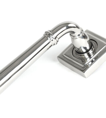 From The Anvil Polished Marine SS (316) Newbury Lever On Rose Set (Square)