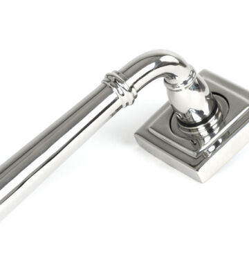 From The Anvil Polished Marine SS (316) Newbury Lever on Rose Set (Square)