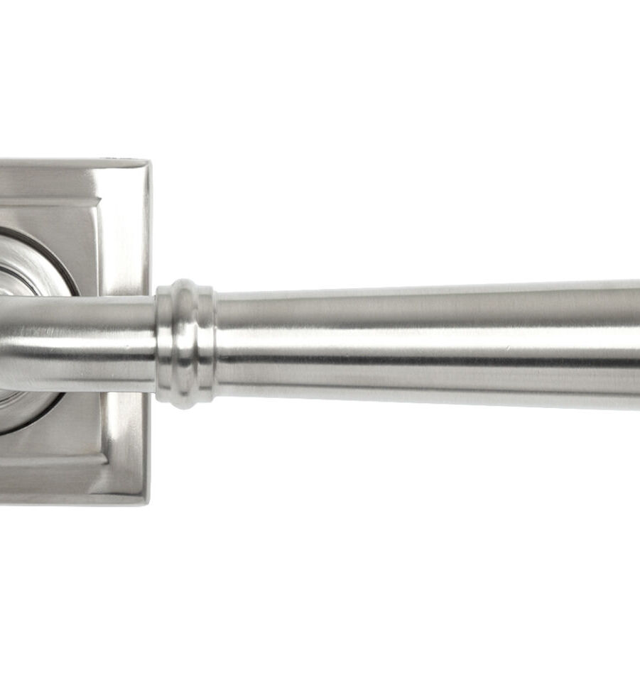 From The Anvil Satin Marine SS (316) Newbury Lever on Rose Set (Square) - Unsprung - Image 3