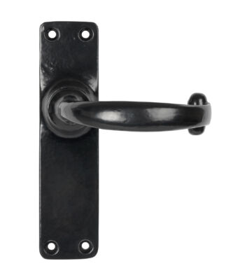 From The Anvil Black Lever Latch Set