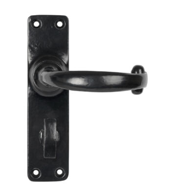 From The Anvil Black Lever Bathroom Set