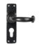 From The Anvil Black Lever Euro Lock Set