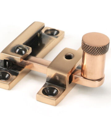 From The Anvil Polished Bronze Brompton Quadrant Fastener – Narrow