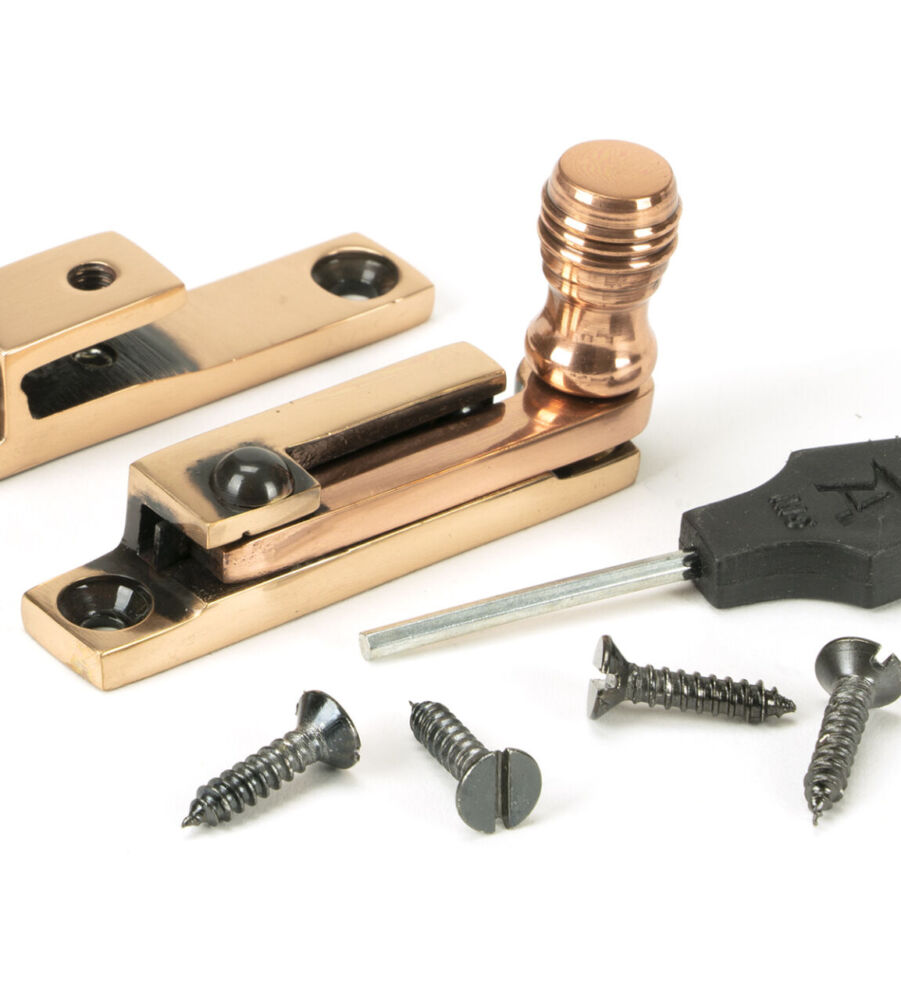 From The Anvil Polished Bronze Prestbury Quadrant Fastener - Narrow - Image 3