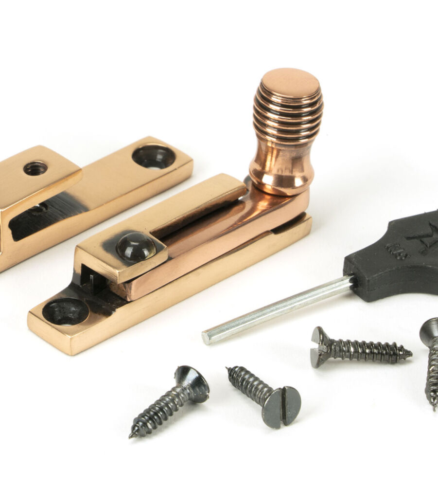 From The Anvil Polished Bronze Beehive Quadrant Fastener - Narrow - Image 3
