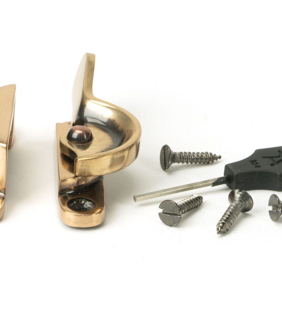 From The Anvil Polished Bronze Fitch Fastener - Image 4