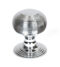 From The Anvil Polished Chrome Beehive Centre Door Knob