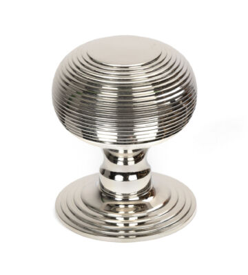 From The Anvil Polished Nickel Beehive Centre Door Knob