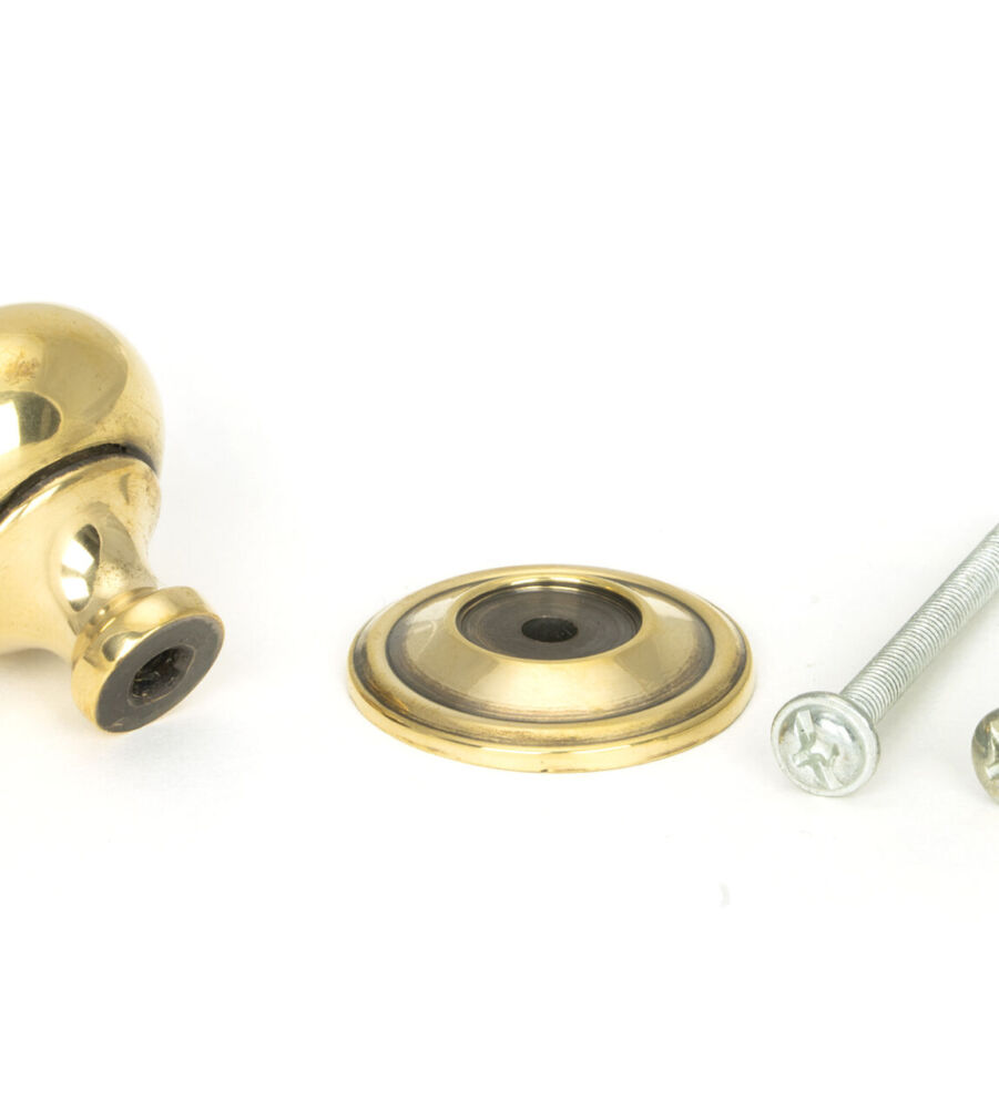 From The Anvil Aged Brass Mushroom Cabinet Knob 32mm - Image 5