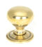 From The Anvil Aged Brass Mushroom Cabinet Knob 32mm