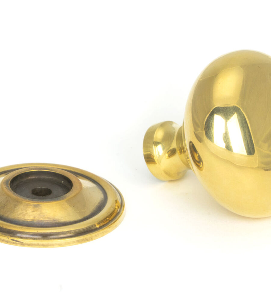 From The Anvil Aged Brass Mushroom Cabinet Knob 38mm - Image 3
