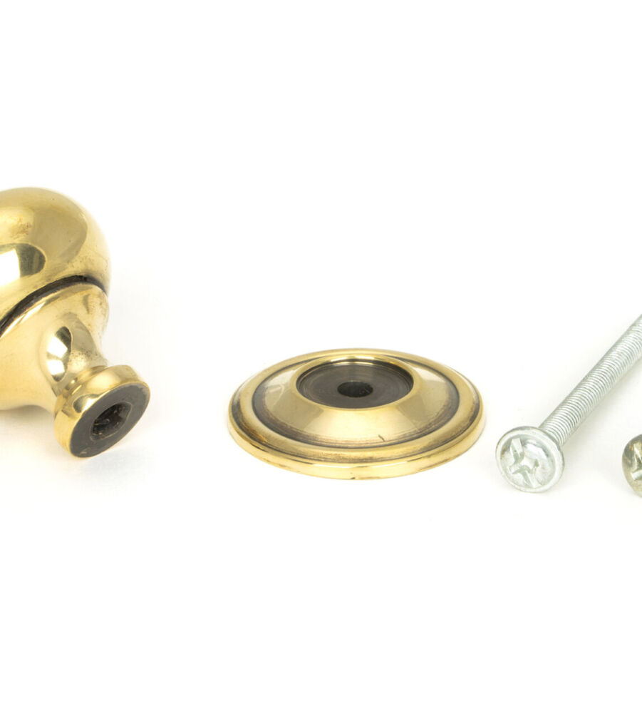 From The Anvil Aged Brass Mushroom Cabinet Knob 38mm - Image 5