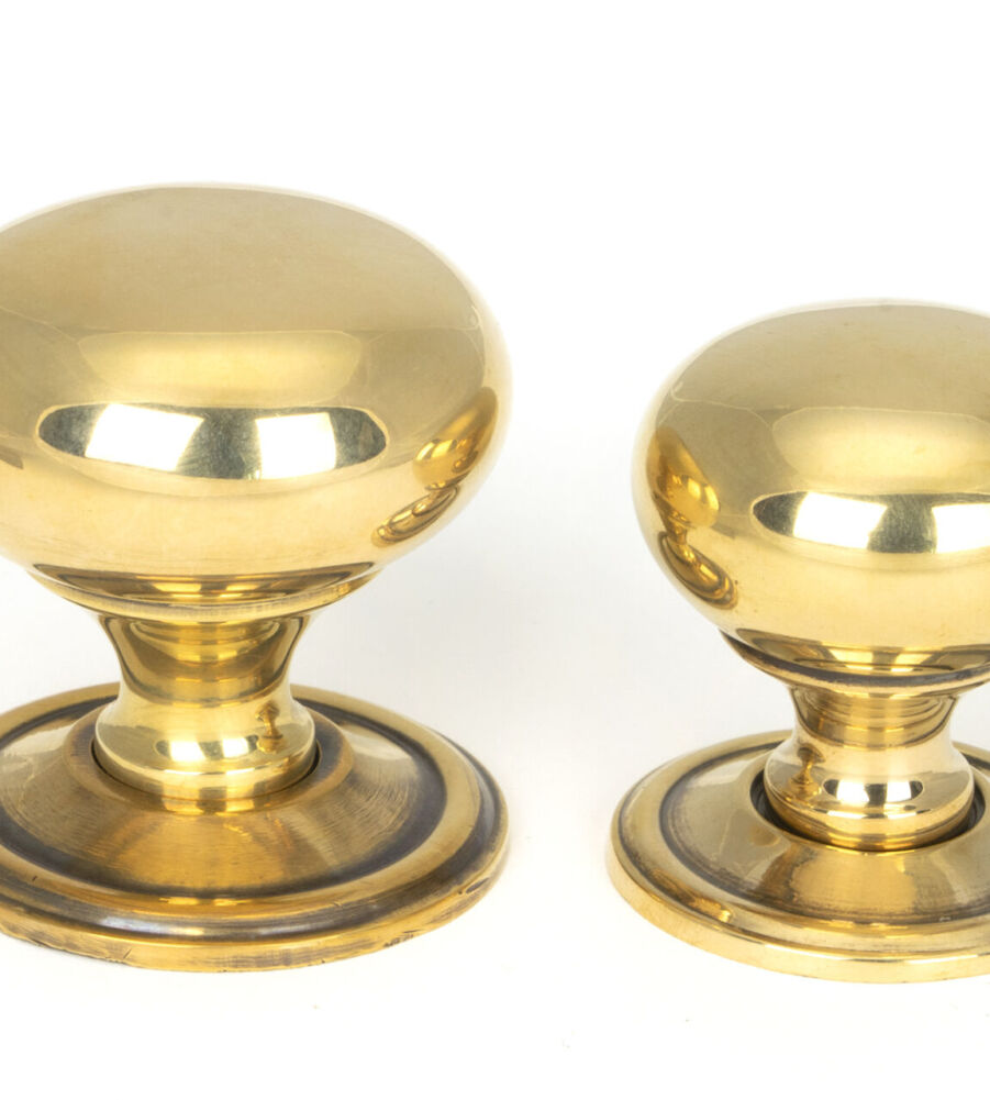 From The Anvil Aged Brass Mushroom Cabinet Knob 38mm - Image 6