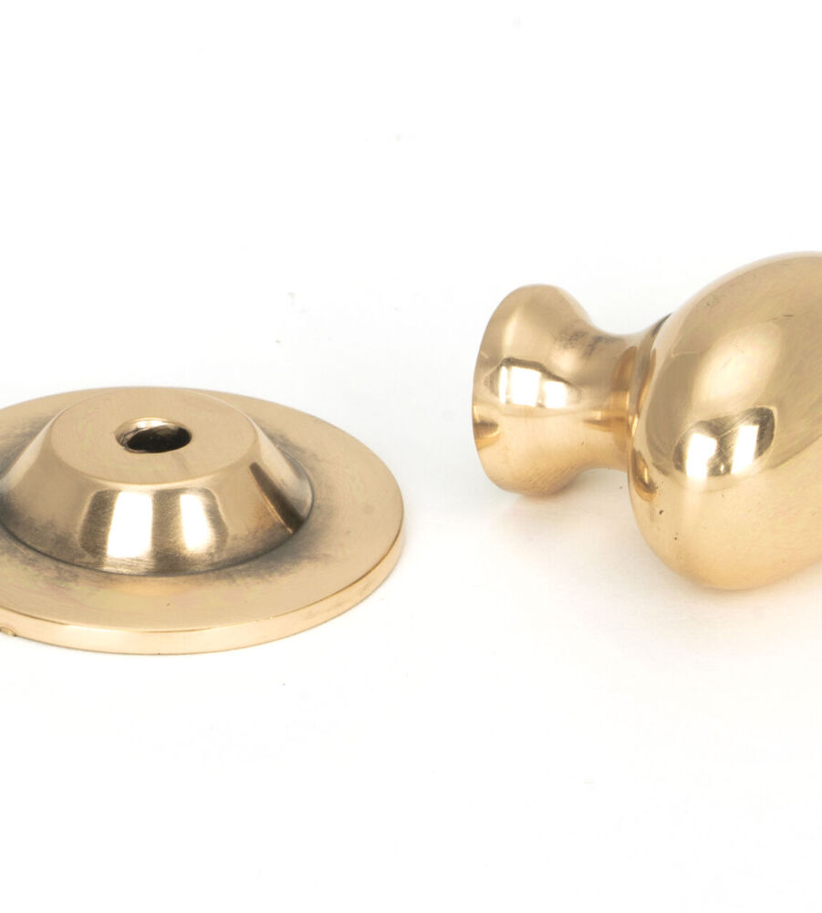 From The Anvil Polished Bronze Oval Cabinet Knob 33mm - Image 3