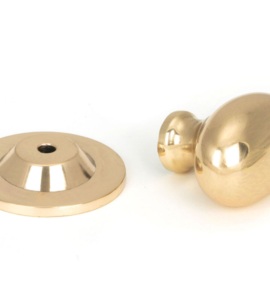 From The Anvil Polished Bronze Oval Cabinet Knob 40mm - Image 3