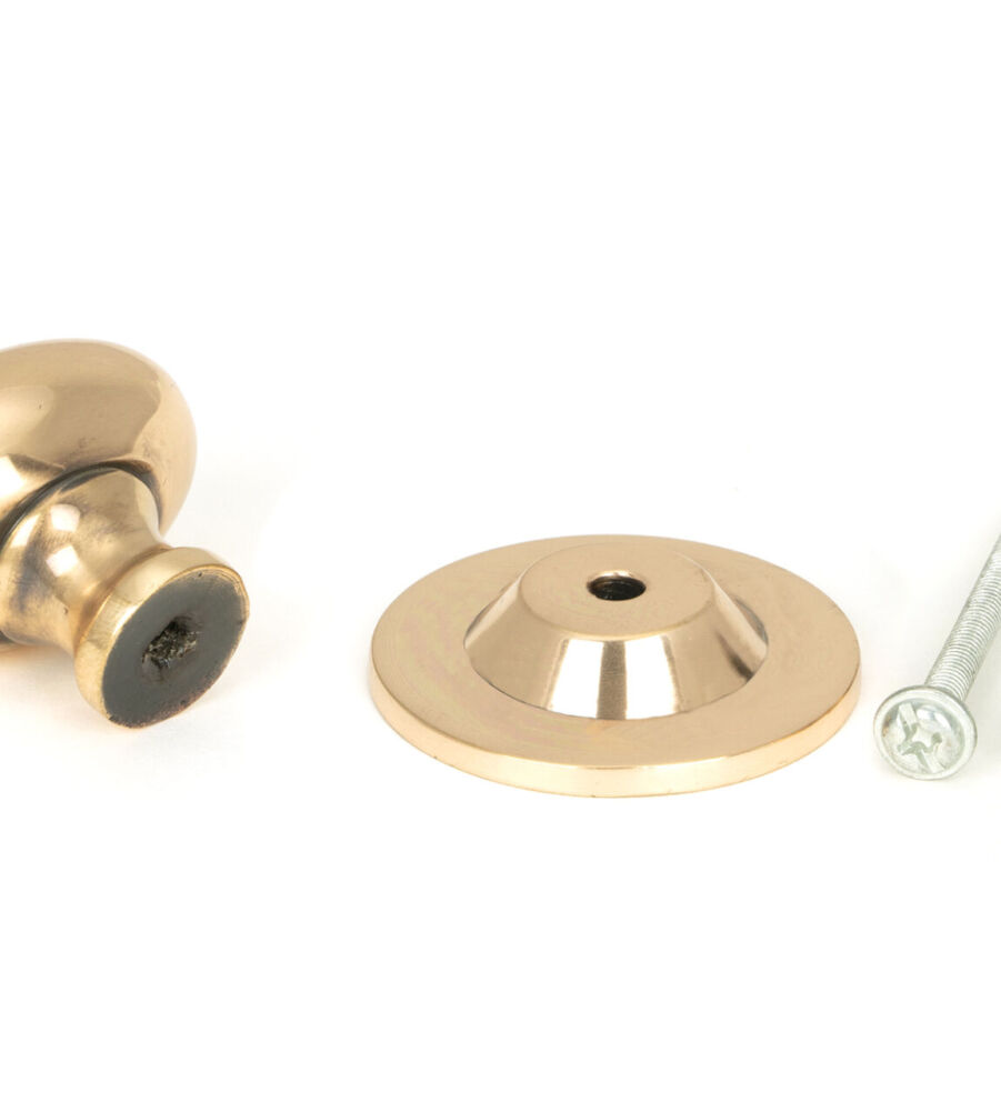 From The Anvil Polished Bronze Oval Cabinet Knob 40mm - Image 5