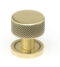 From The Anvil Aged Brass Brompton Cabinet Knob - 25mm (Plain)