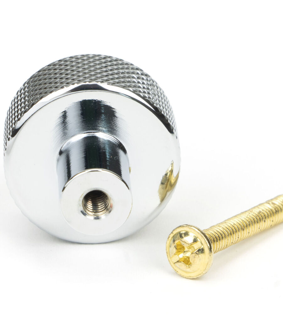 From The Anvil Polished Chrome Brompton Cabinet Knob - 25mm (No rose) - Image 5