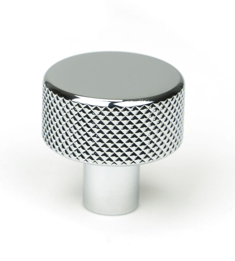 From The Anvil Polished Chrome Brompton Cabinet Knob - 25mm (No rose)