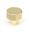 From The Anvil Polished Brass Brompton Cabinet Knob - 25mm (No rose)