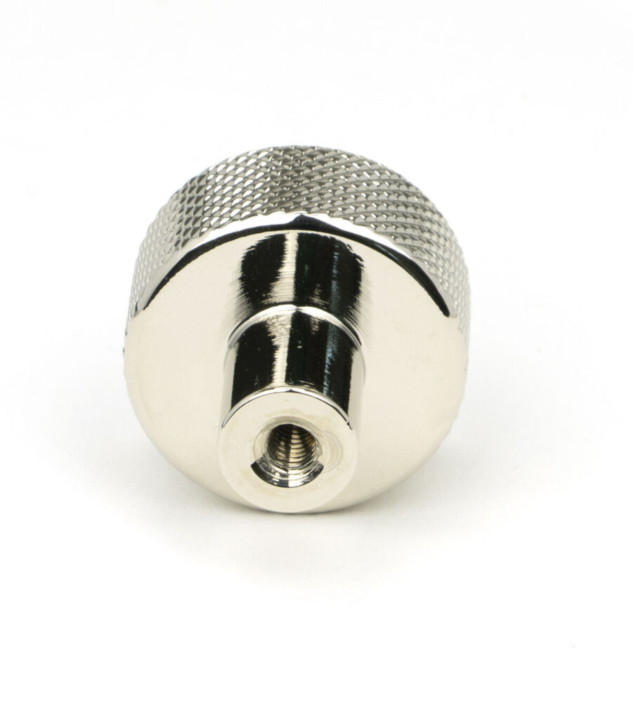 From The Anvil Polished Nickel Brompton Cabinet Knob - 25mm (No rose) - Image 5