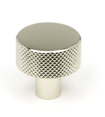 From The Anvil Polished Nickel Brompton Cabinet Knob – 25mm (No rose)