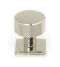 From The Anvil Polished Nickel Brompton Cabinet Knob - 25mm (Square)