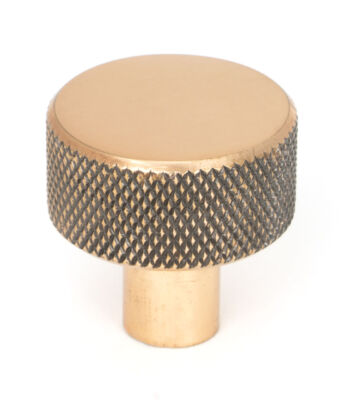 From The Anvil Polished Bronze Brompton Cabinet Knob – 25mm (No rose)