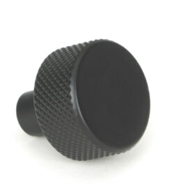 From The Anvil Matt Black Brompton Cabinet Knob - 25mm (No rose) - Image 3