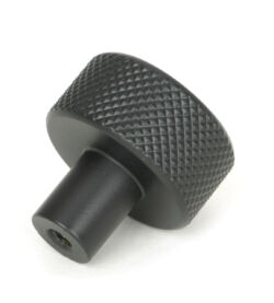 From The Anvil Matt Black Brompton Cabinet Knob - 25mm (No rose) - Image 4